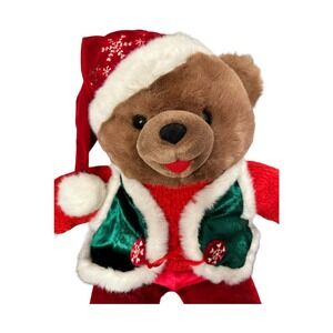 2006 Snowflake Dan Dee 21" Teddy Bear Christmas Santa Boy Plush Stuffed Animal